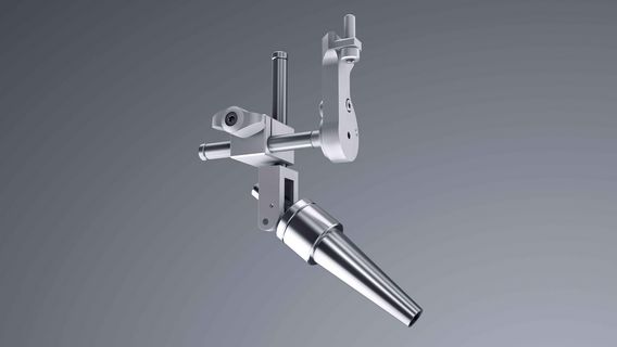 Shielding gas nozzle